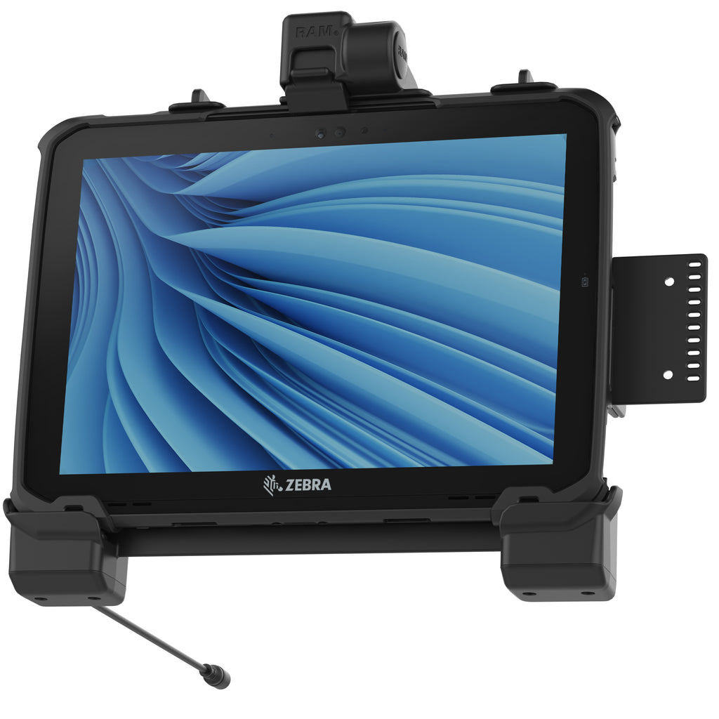 RAM powered dock voor zebra ET8X 2 in 1 tablet - RAM Mounts RAM-HOL-ZE22PU