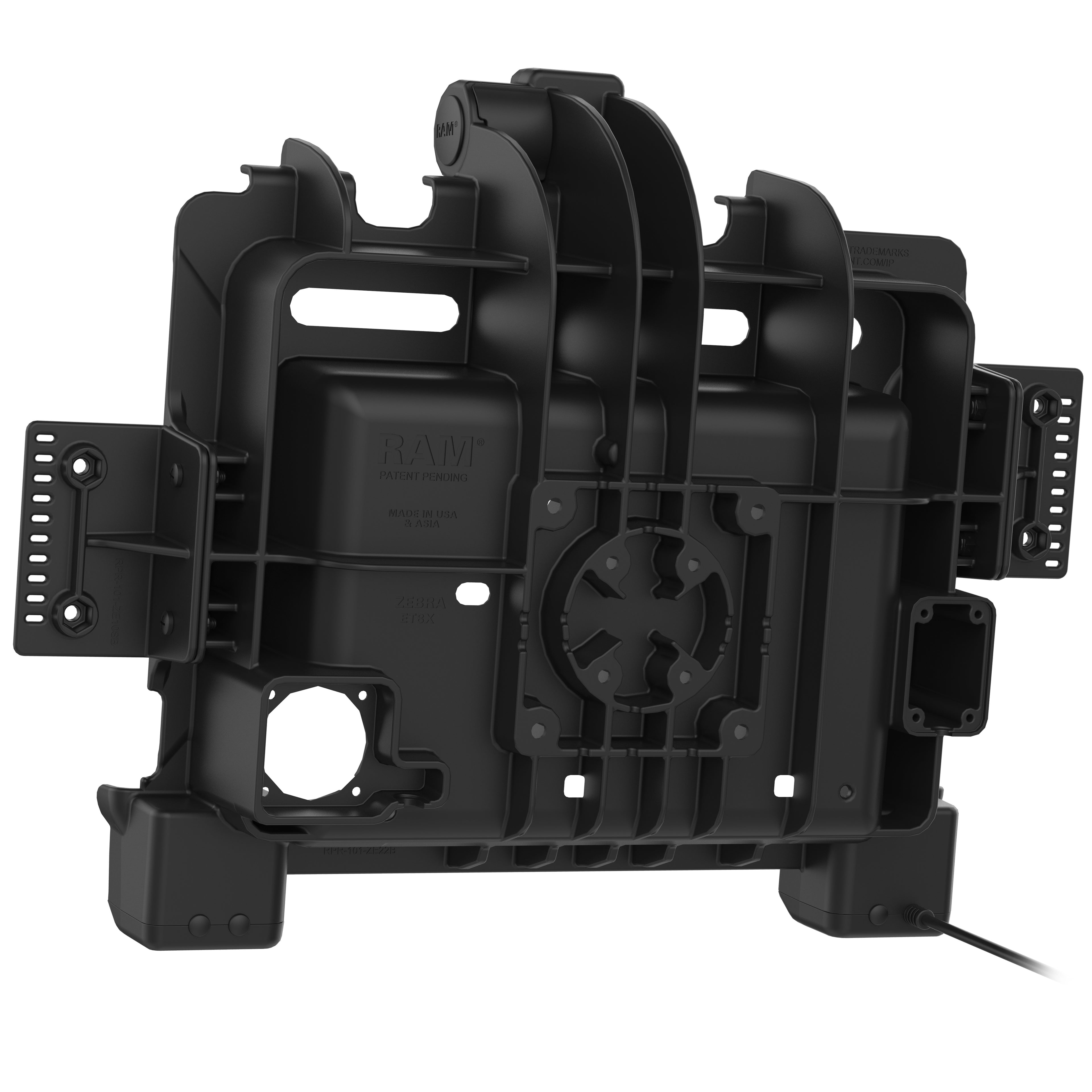 RAM Powered Dock voor Zebra ET8x 2-in-1 Tablet - RAM Mounts RAM-HOL-ZE22PU afbeelding 4