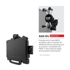 RAM Nauwsluitende Houder voor Zebra ET8x 2-in-1 Tablet - RAM Mounts RAM-HOL-ZE22U afbeelding 7