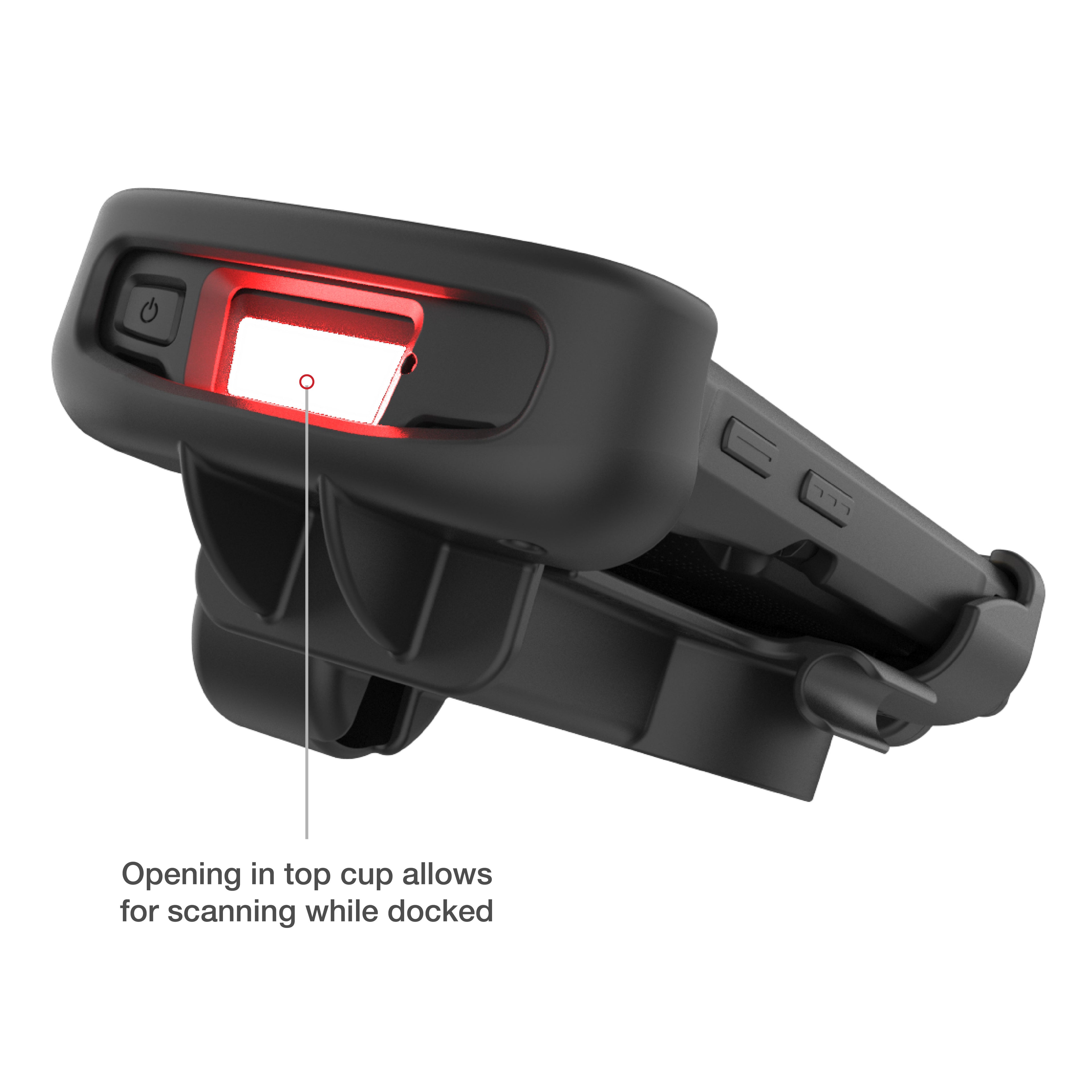 RAM Vastzetten Form-Fit Aangedreven Dock voor Zebra TC22 & TC27 met Opstarten - RAM Mounts RAM-HOL-ZE24L-CU afbeelding 6