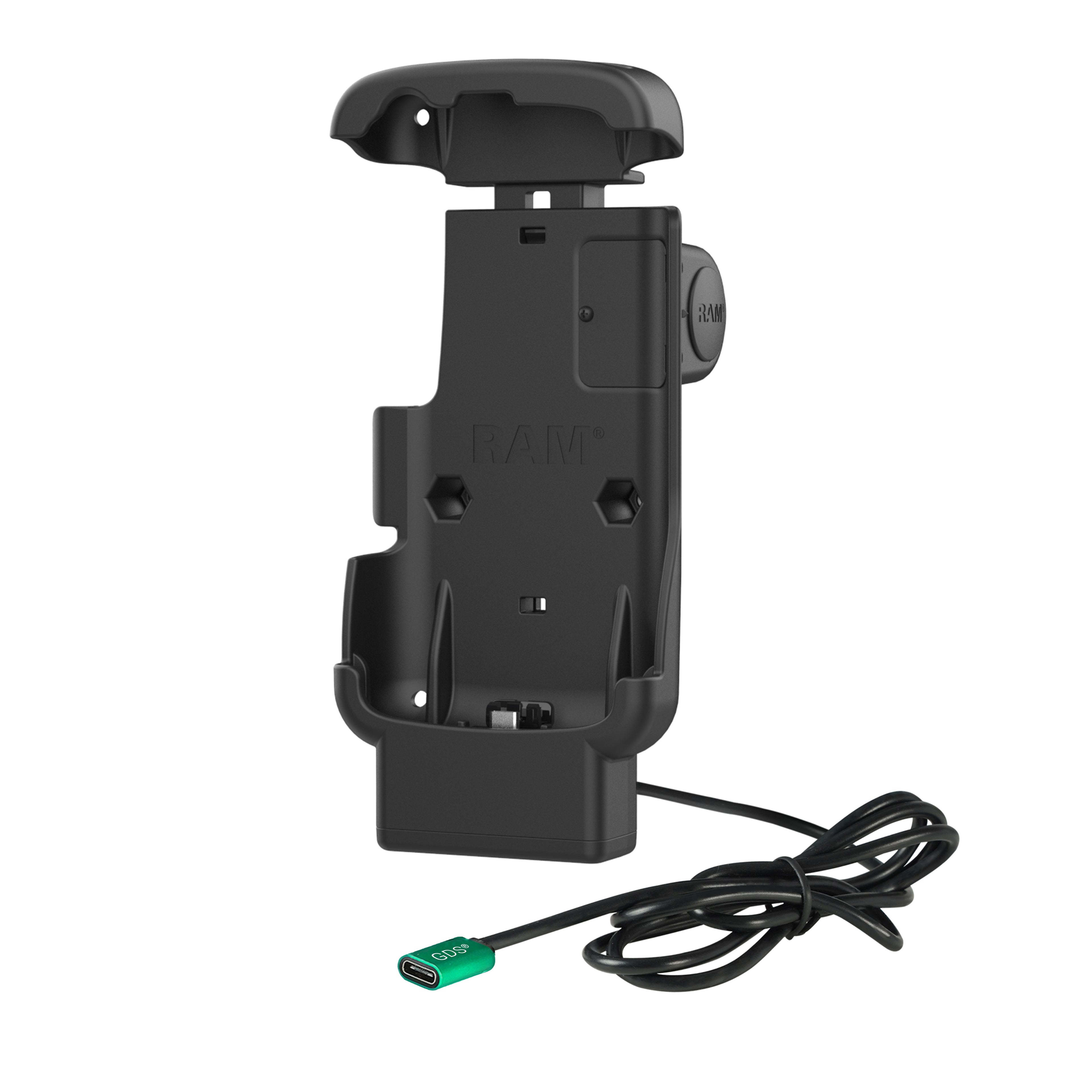 RAM USB-C Dock voor Zebra TC22 & TC27 met hoes - RAM Mounts RAM-HOL-ZE24-CU afbeelding 2