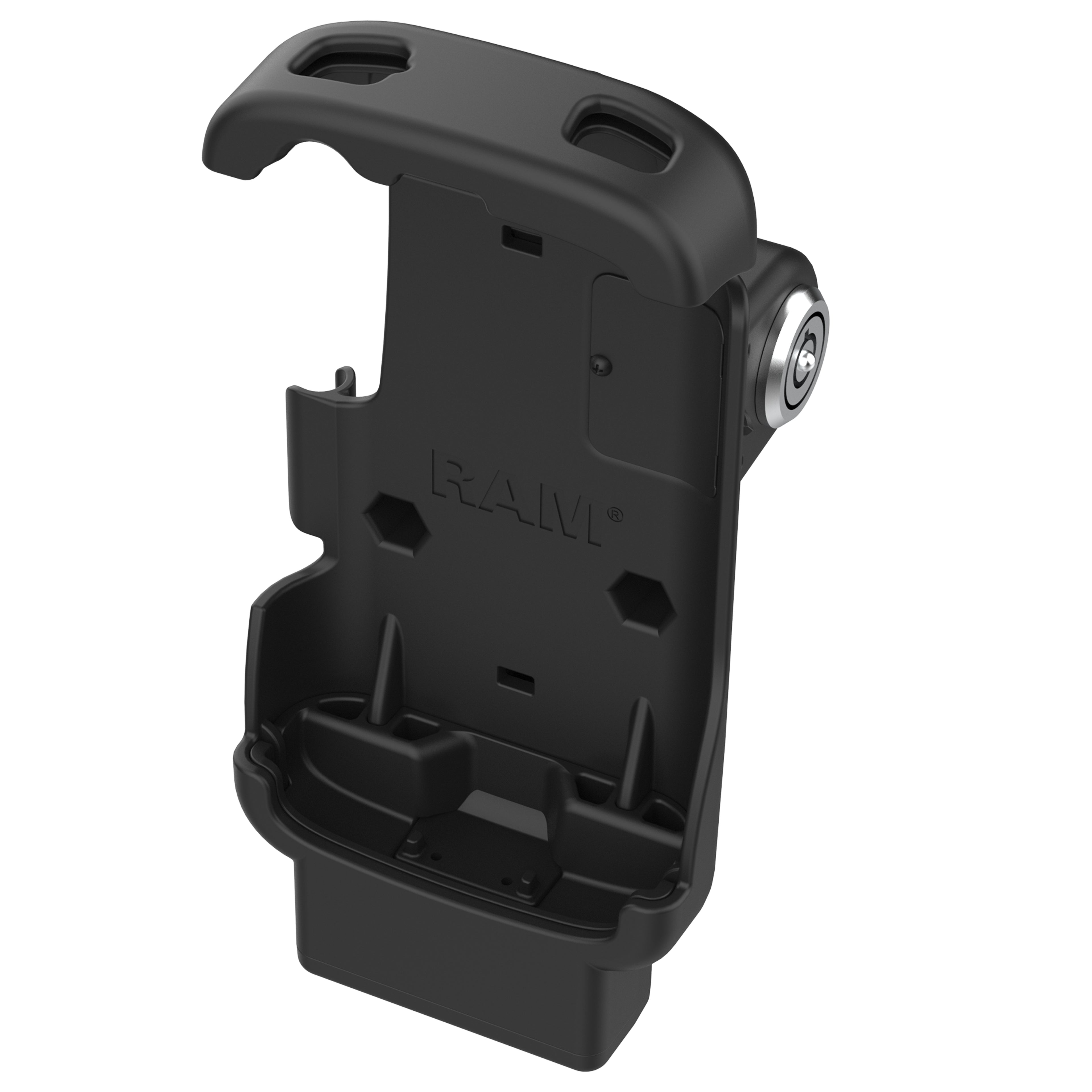 RAM Vastzetten Form-Fit Houder voor Zebra TC22 & TC27 zonder Boot - RAM Mounts RAM-HOL-ZE24L-1U afbeelding 4