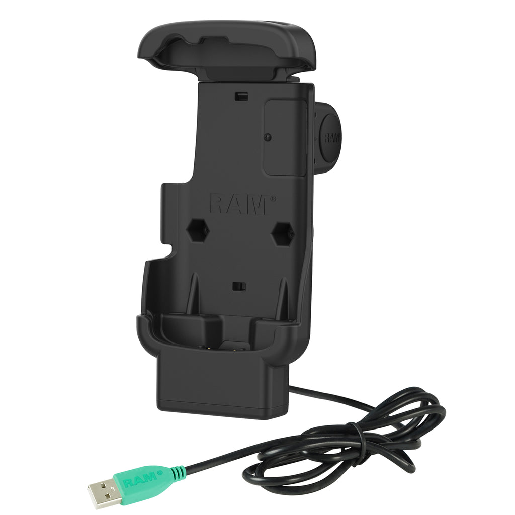 RAM Form-Fit Aangedreven Dock voor Zebra TC22 & TC27 zonder Boot - RAM Mounts RAM-HOL-ZE24P-1U afbeelding 2