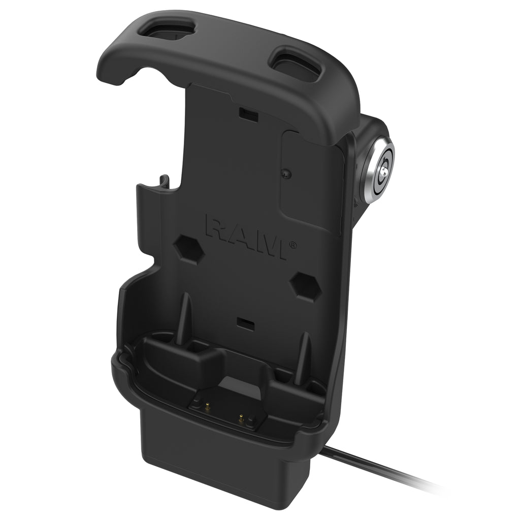 RAM Vastzetten Form-Fit Aangedreven Dock voor Zebra TC22 & TC27 zonder Boot - RAM Mounts RAM-HOL-ZE24PL-1U afbeelding 4