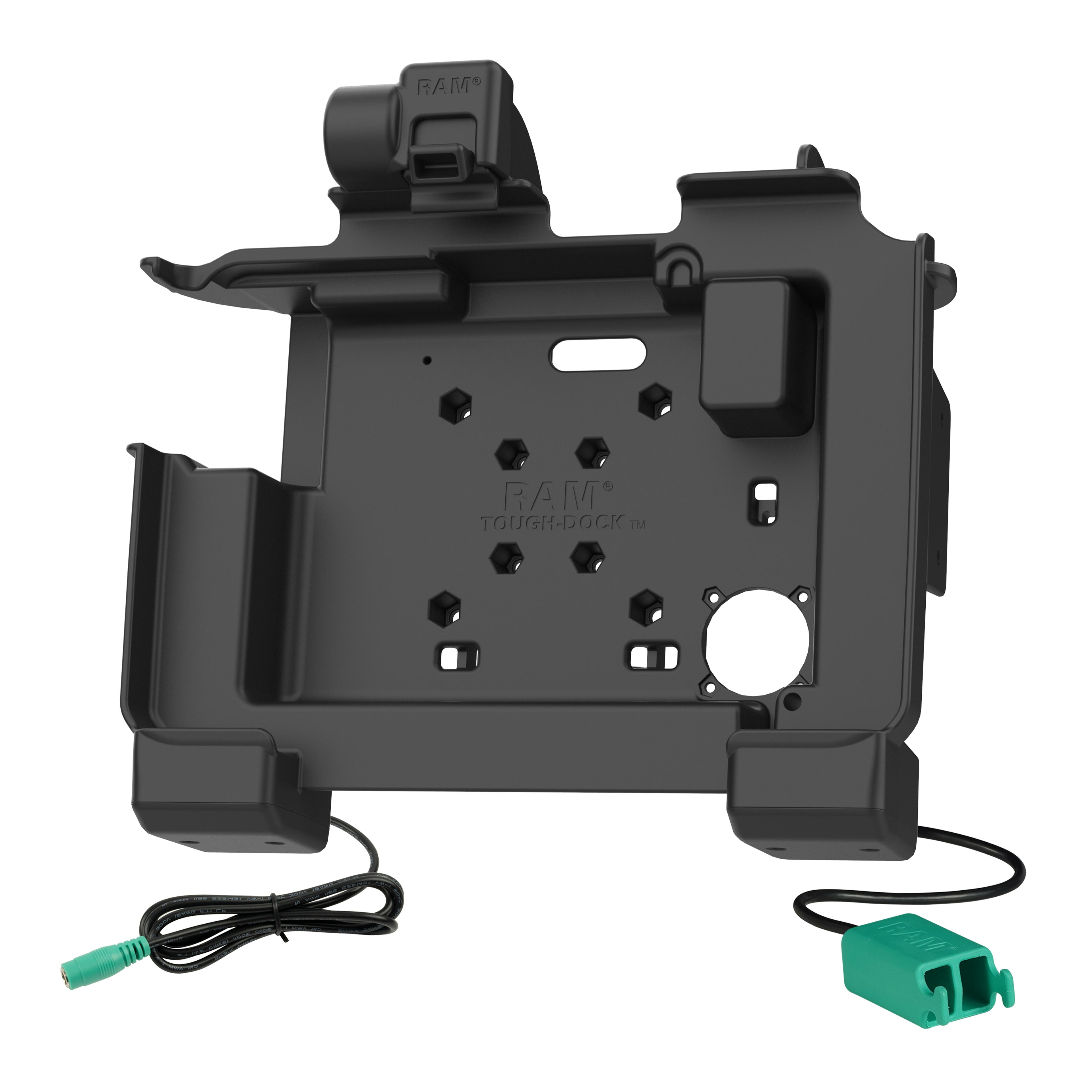 RAM Power + Dual USB Dock voor Zebra ET6x - Verwarmde Pinnen - RAM Mounts RAM-HOL-ZE25PD2HU afbeelding 2