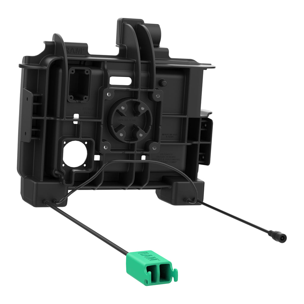 RAM Power + Dual USB Dock voor Zebra ET6x - Verwarmde Pinnen - RAM Mounts RAM-HOL-ZE25PD2HU afbeelding 3