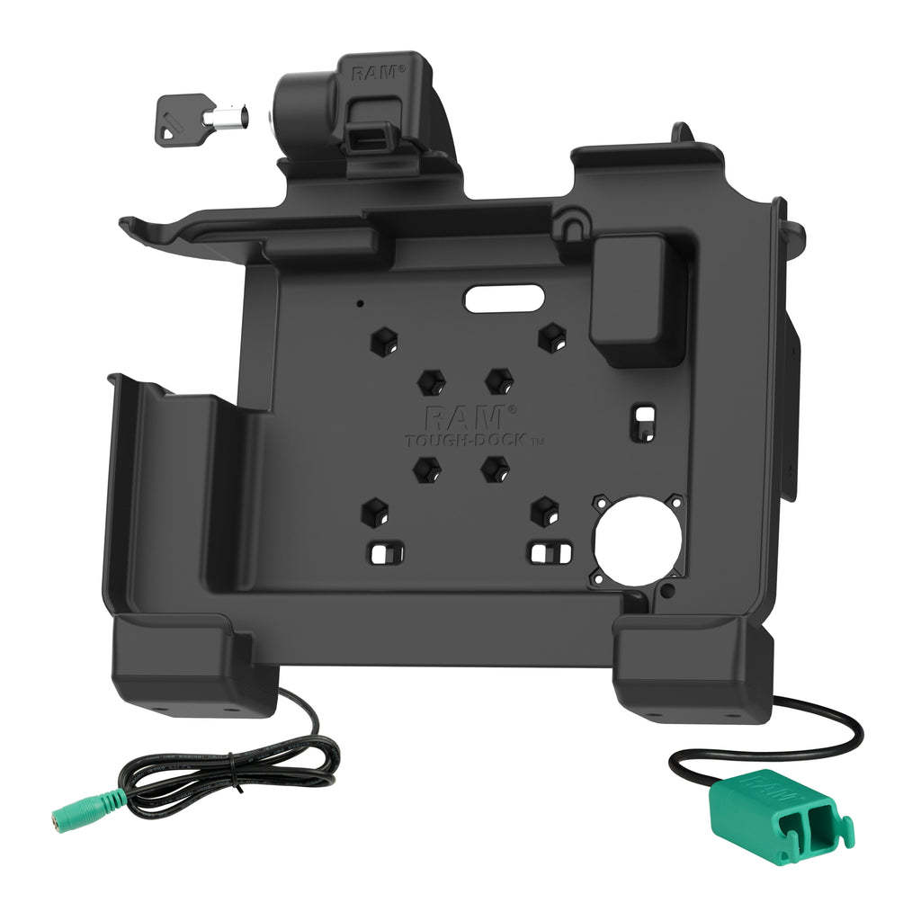 RAM Power + Dual USB Vergrendelingsdok voor Zebra ET6x - RAM Mounts RAM-HOL-ZE25PD2LU afbeelding 2