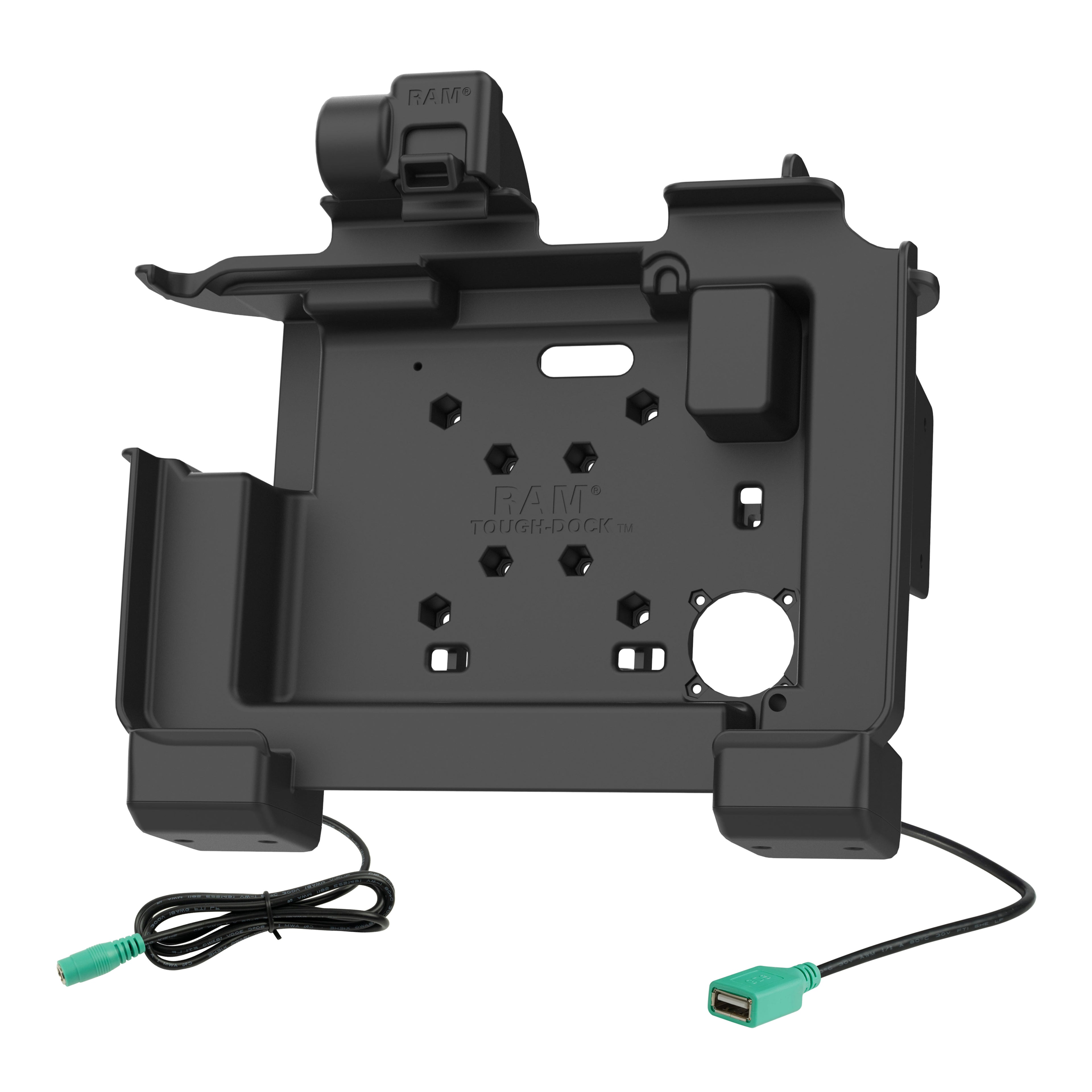 RAM Power + Data Dock voor Zebra ET6x - Verwarmde Pinnen - RAM Mounts RAM-HOL-ZE25PDHU afbeelding 2