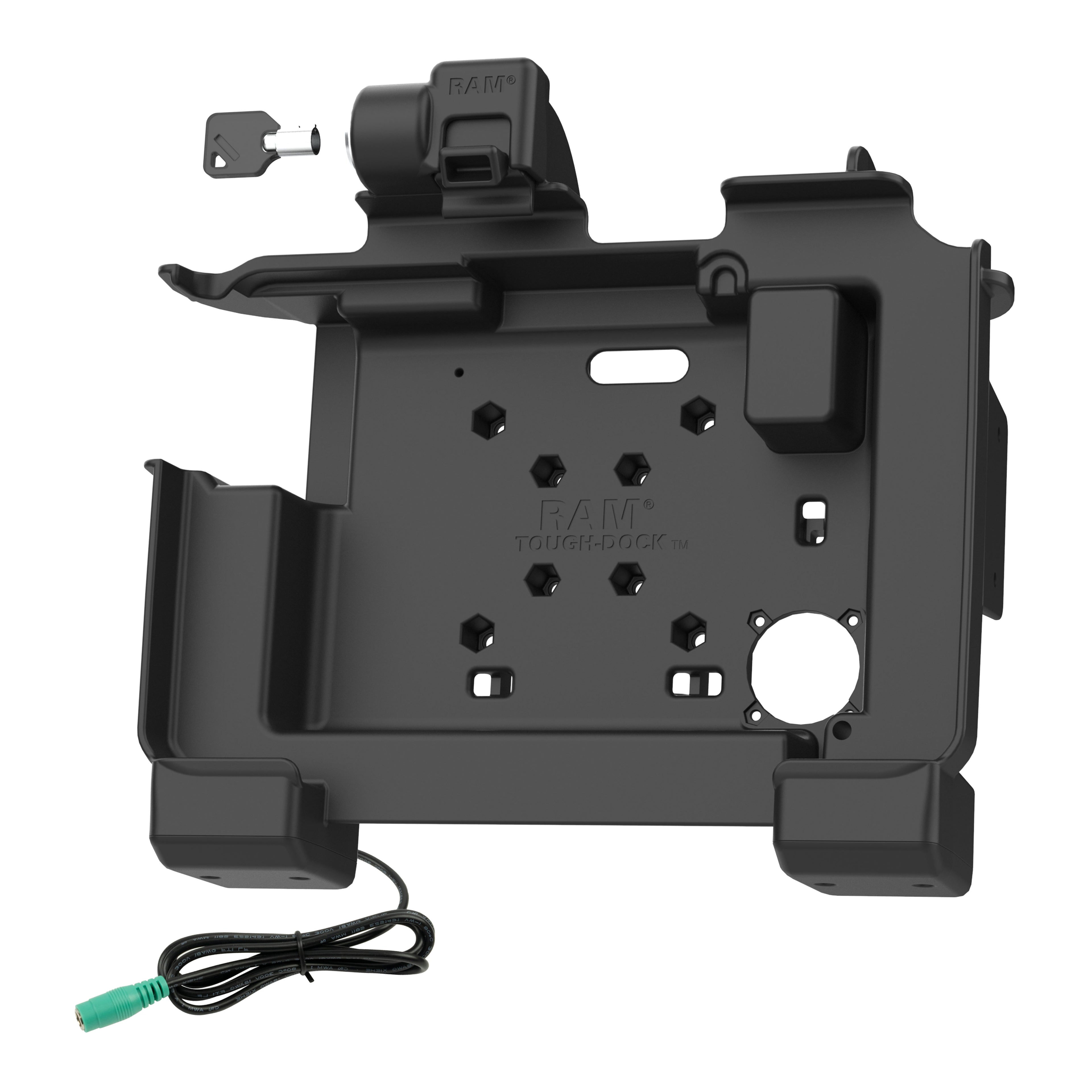 RAM aangedreven vergrendelingsdok voor Zebra ET6x - RAM Mounts RAM-HOL-ZE25PLU afbeelding 2