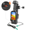 RAM dock met vergrendel en oplaadfunctie enkele USB a voor zebra TC8300 verwarmde pinnen - RAM Mounts RAM-HOL-ZE26PDHLU