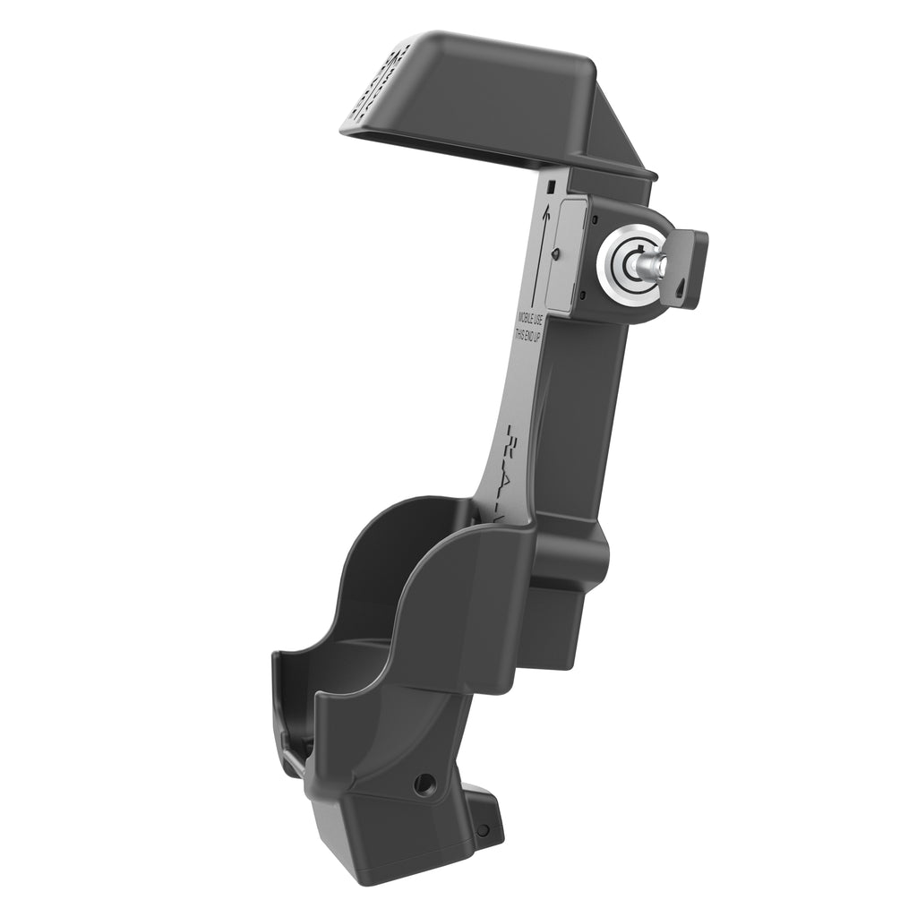 RAM Dock met vergrendel- en oplaadfunctie + Enkele USB-A voor Zebra TC8300 - Verwarmde Pinnen - RAM Mounts RAM-HOL-ZE26PDHLU afbeelding 3