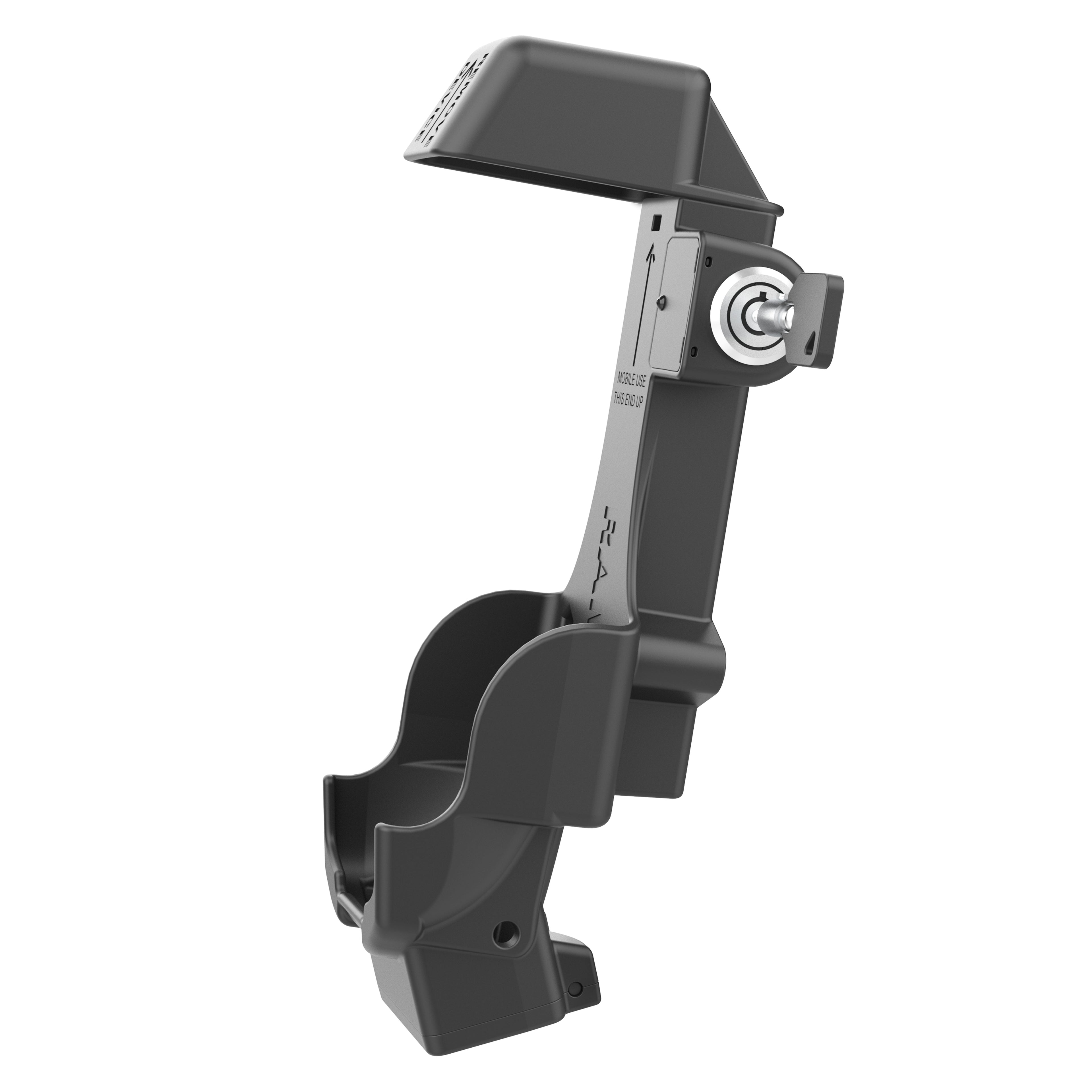 RAM vergrendelbare doch met oplaadfunctie voor Zebra TC8300 - RAM Mounts RAM-HOL-ZE26PLU afbeelding 3