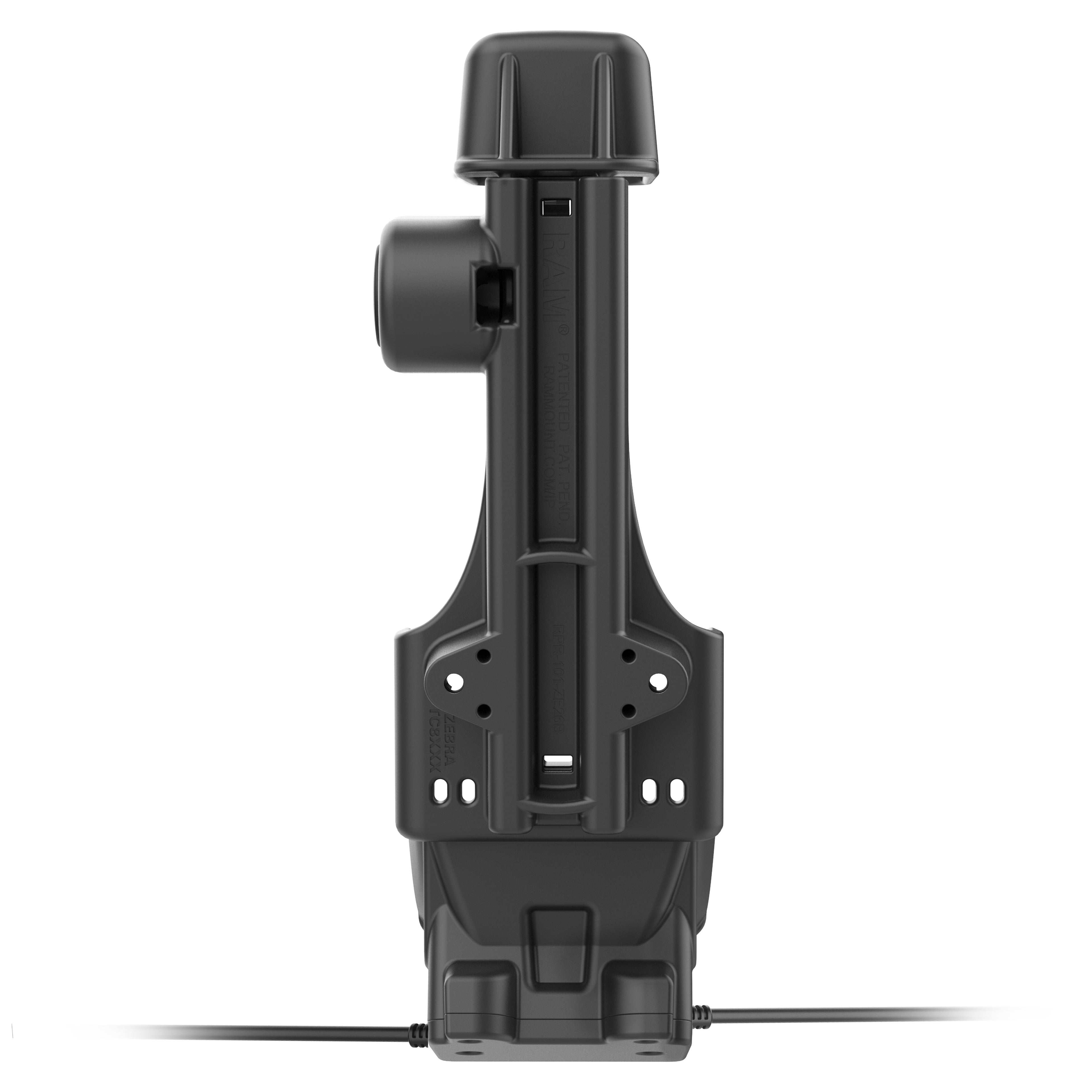 RAM Dock met vergendel- en oplaadfunctie + enkele USB-A voor Zebra TC8300 - Verwarmde Pinnen - RAM Mounts RAM-HOL-ZE26PDHU afbeelding 4