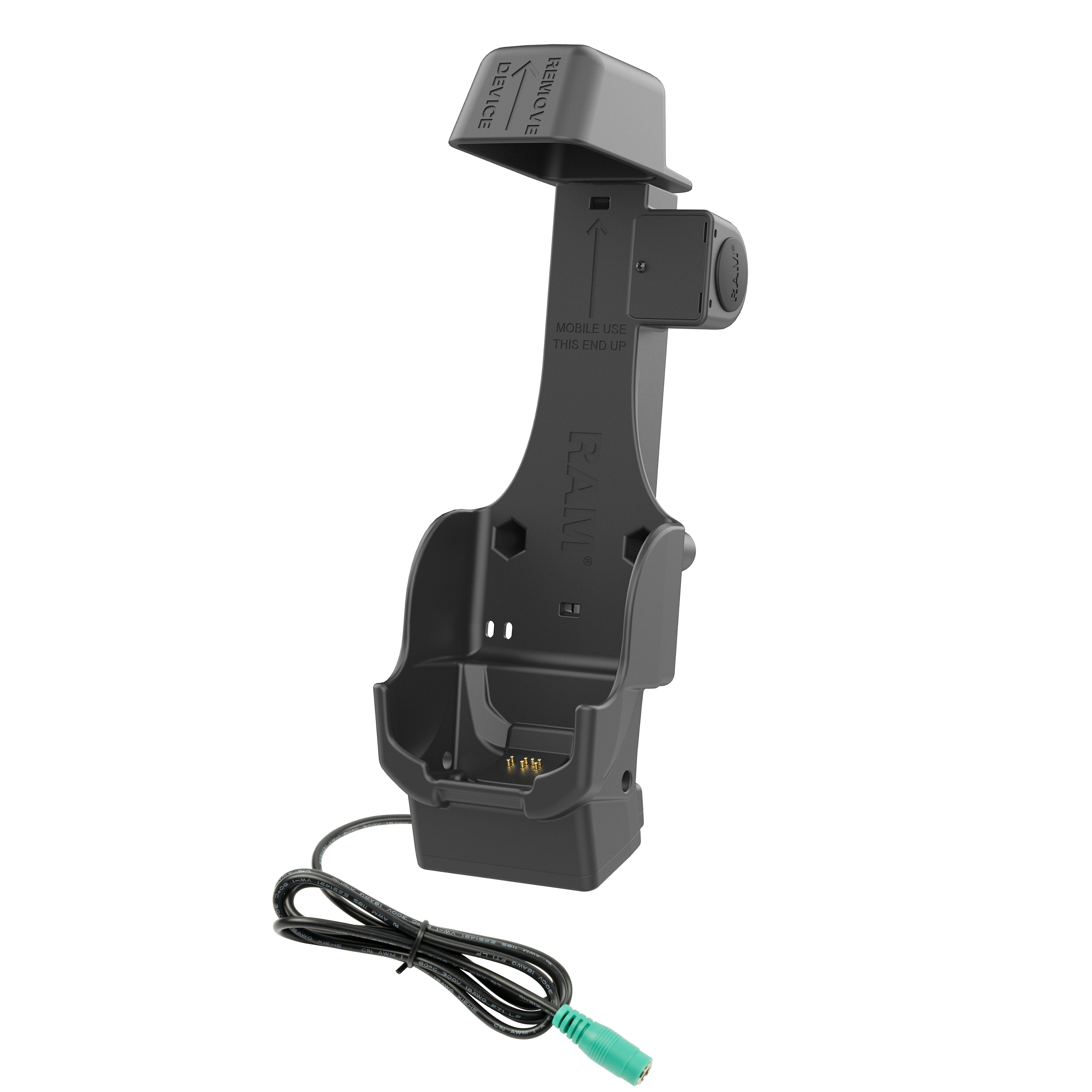 RAM Dock met oplaadfunctie voor Zebra TC8300 - RAM Mounts RAM-HOL-ZE26PU afbeelding 2