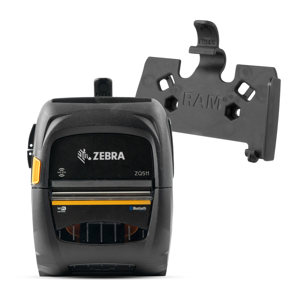 RAM Quick Release Printerhouder voor Zebra ZQ511 Series - RAM Mounts RAM-HOL-ZE29U afbeelding 1