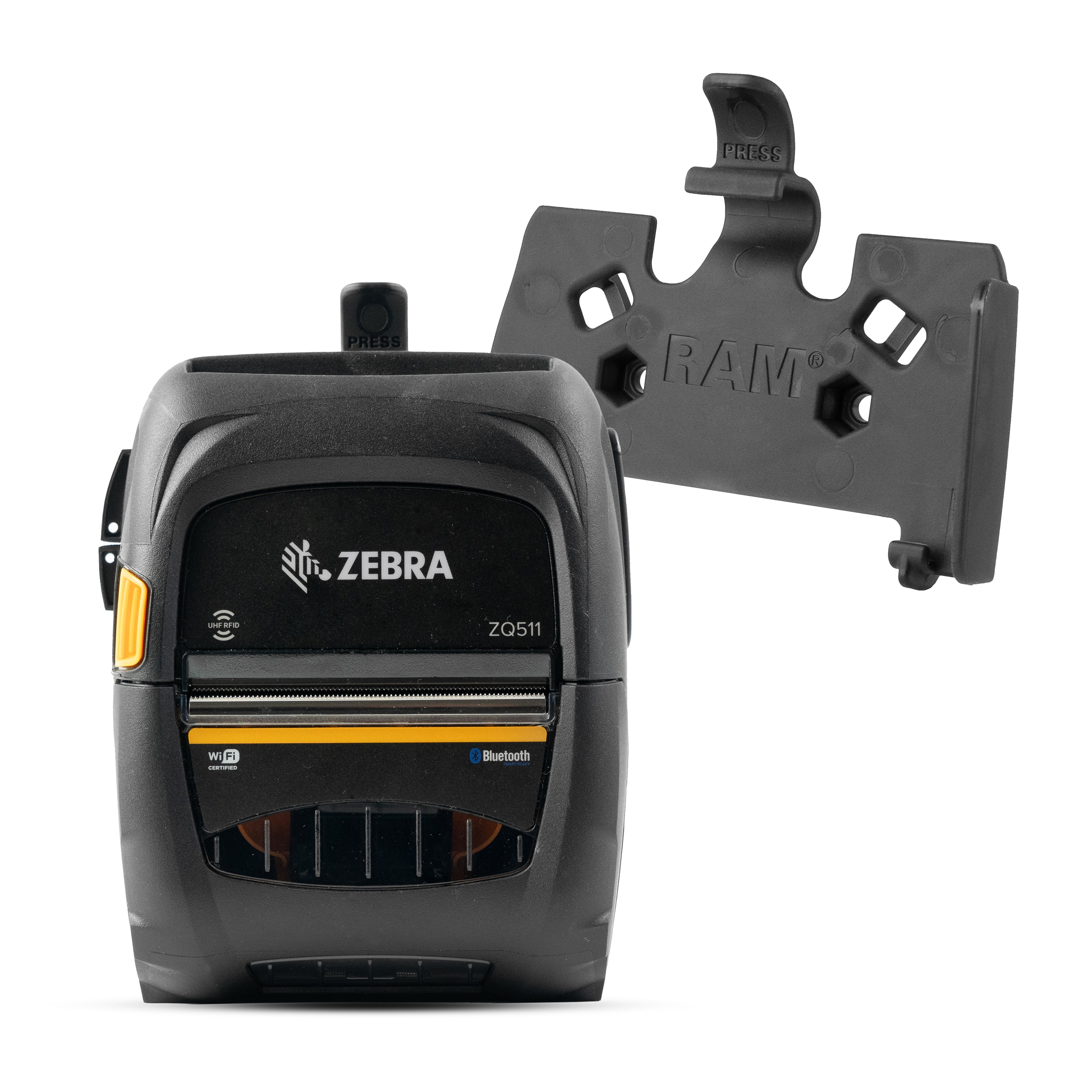 RAM Quick Release Printerhouder voor Zebra ZQ511 Series - RAM Mounts RAM-HOL-ZE29U afbeelding 1