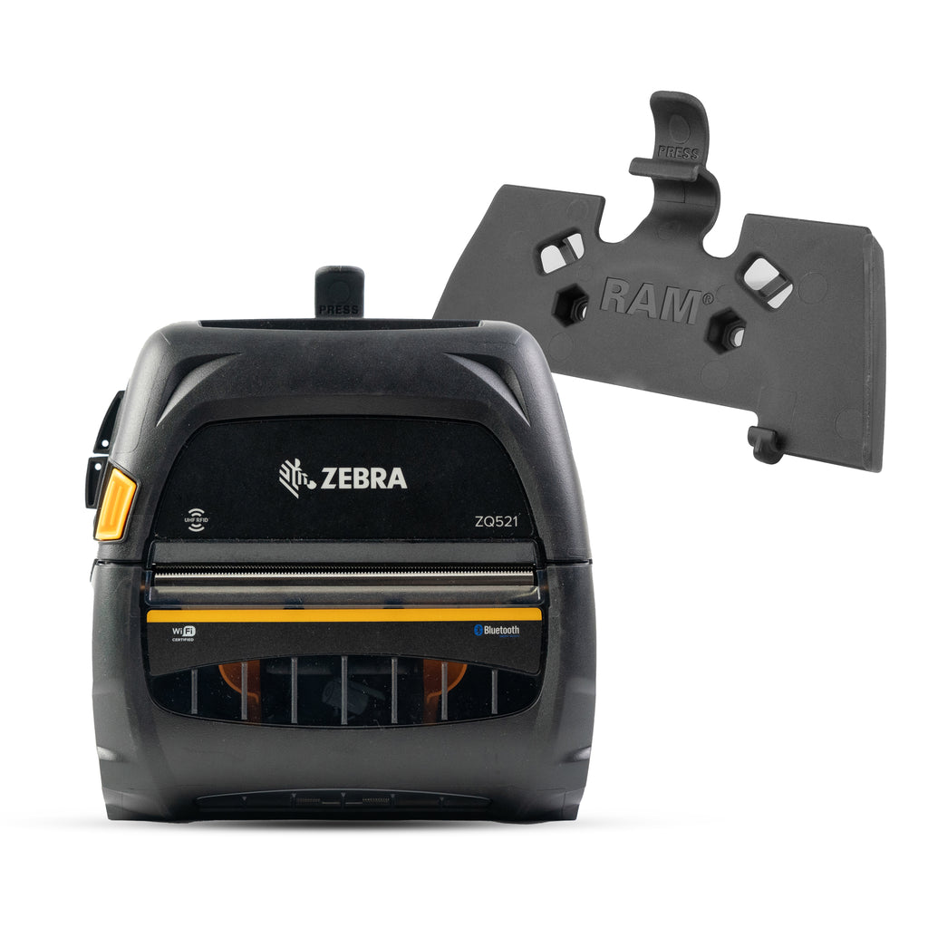 RAM snelkoppeling printerhouder voor Zebra ZQ521-serie - RAM Mounts RAM-HOL-ZE30U afbeelding 1