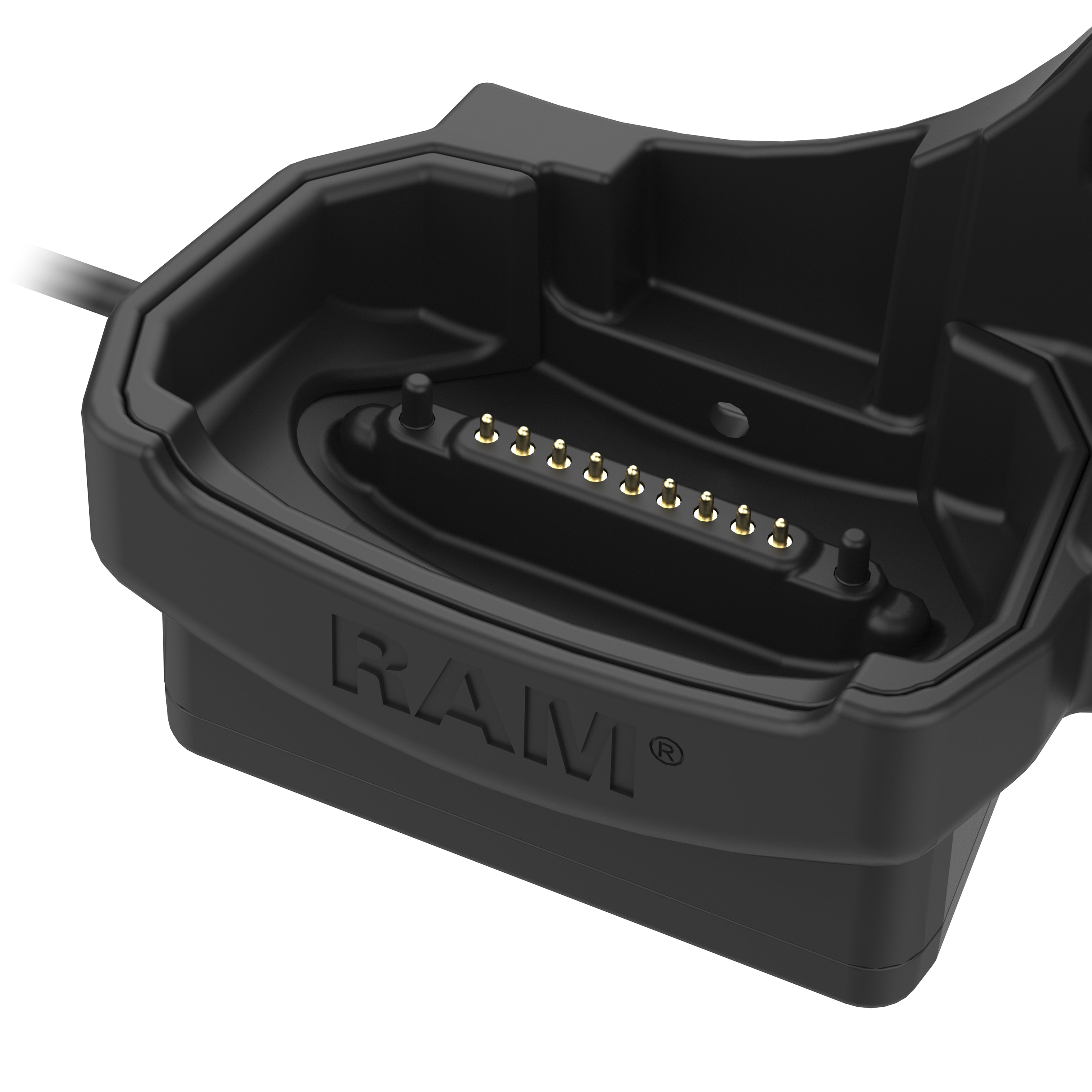 RAM Power Dock + Enkele USB-A voorr Zebra MC9400 & MC9300 - RAM Mounts RAM-HOL-ZE32PDU afbeelding 3
