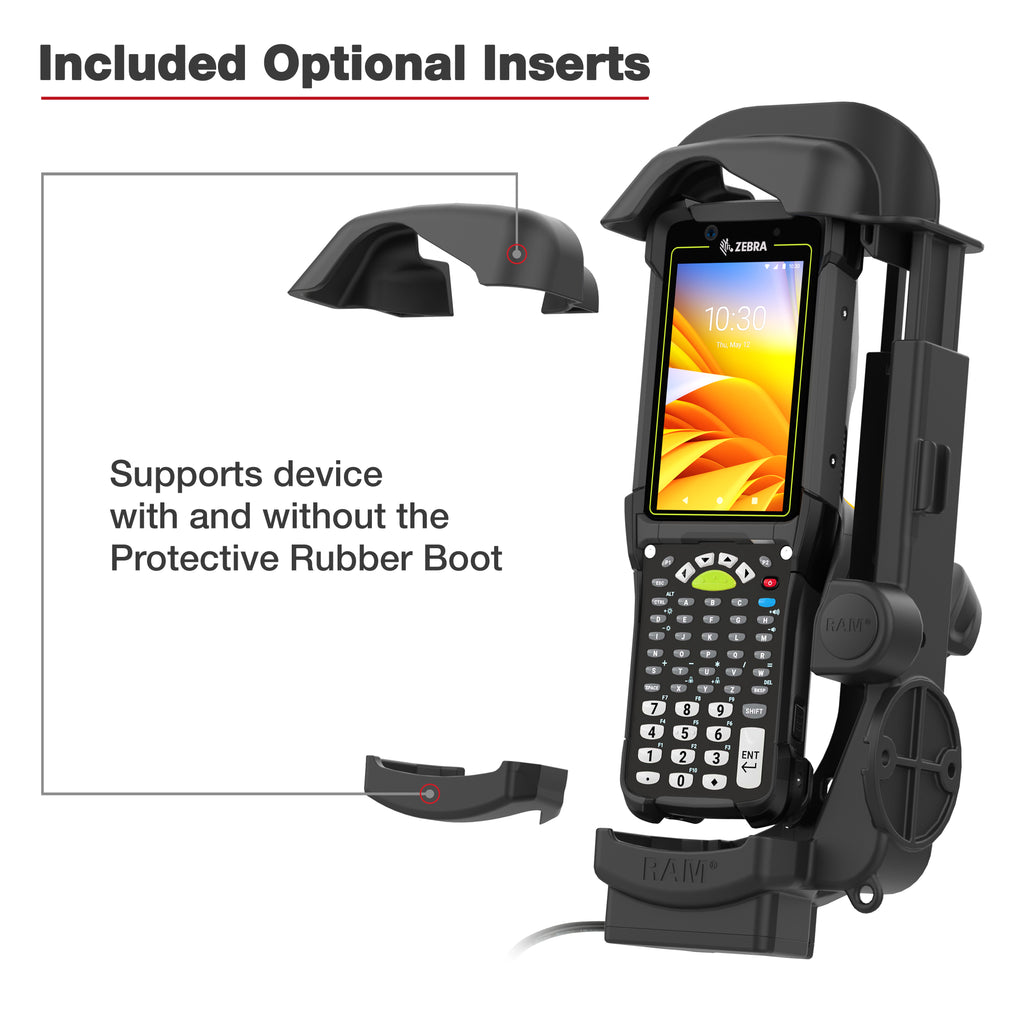 RAM Power Dock voor Zebra MC9400 & MC9300 - RAM Mounts RAM-HOL-ZE32PU afbeelding 6