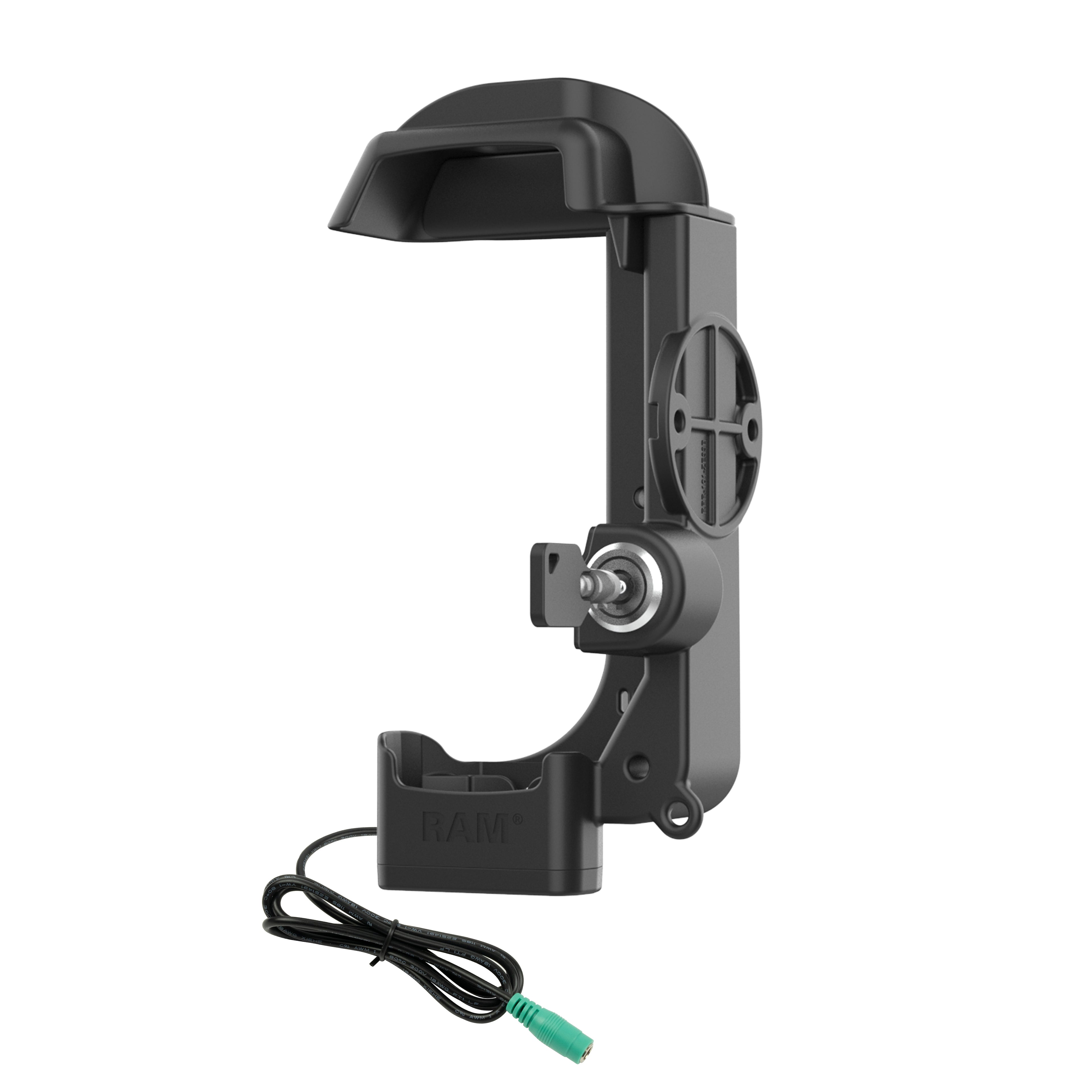 RAM Vergrendelde Gevoede Dock voor Zebra MC0.97058823529412/3450 - RAM Mounts RAM-HOL-ZE33PLU afbeelding 2