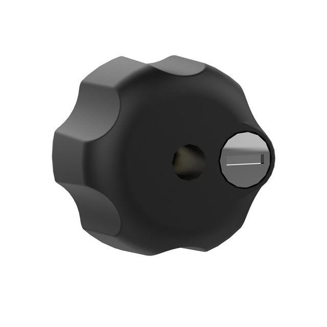 RAM sleutelknop met stalen insert voor B-maat socket armen - RAM Mounts RAM-KNOB3LSU afbeelding 2