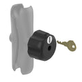 RAM sleutelvergrendelknop met staalinzet voor c maat socketarmen - RAM Mounts RAM-KNOB5LSU