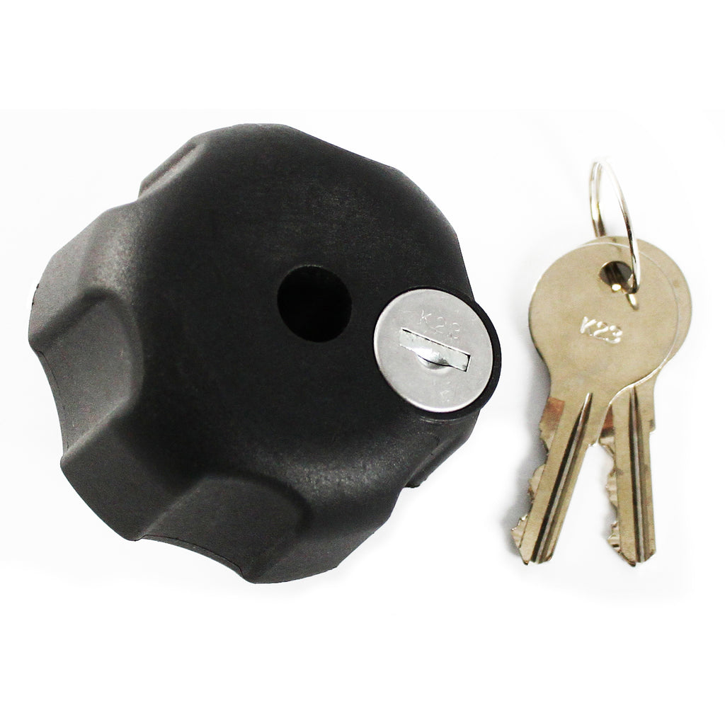 RAM sleutelknop met messing invoeging voor C-maat socketarmen - RAM Mounts RAM-KNOB5LU afbeelding 2