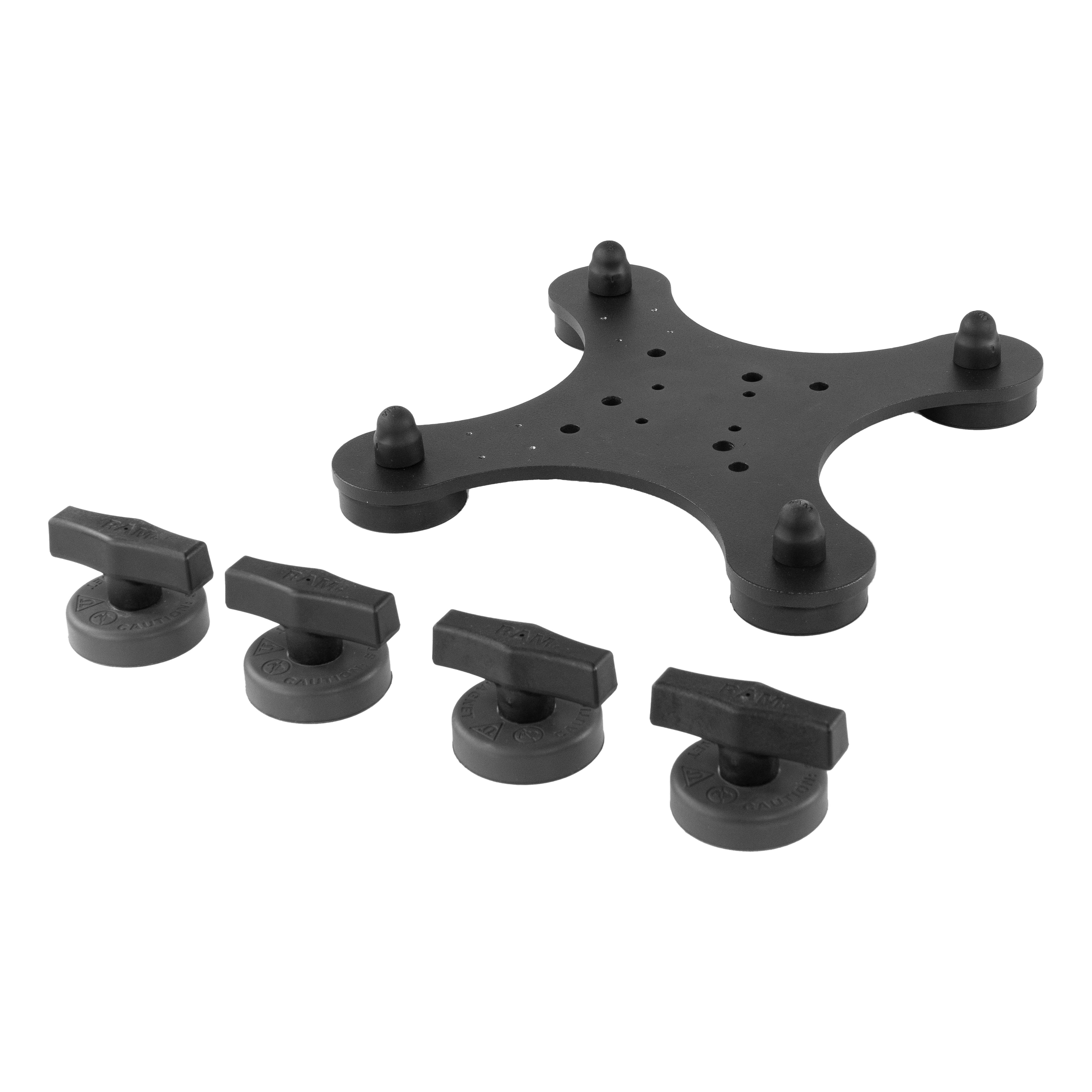 RAM Tough-Mag™ 48MM 4-puntsmagnetische montagebasis - RAM Mounts RAM-MAG48-4U afbeelding 2