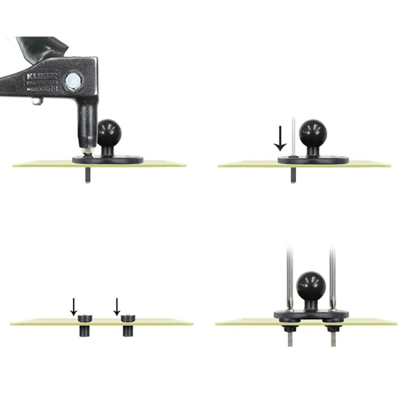 RAM Mari-Rivet™ Aluminium Pop Rivets - RAM Mounts RAM-MARI-RIVET-4U afbeelding 2