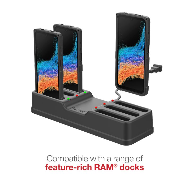 RAM Skin™ voor Samsung Galaxy XCover7 Pro & 6 Pro - RAM Mounts RAM-SKIN-SAM84 afbeelding 4