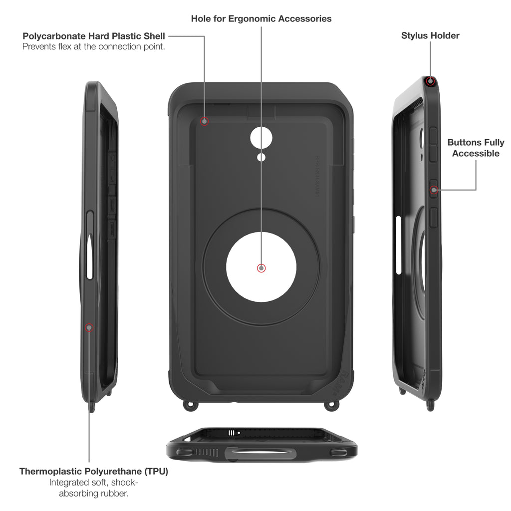 RAM Skin™ voor Samsung Tab Active5 - RAM Mounts RAM-SKIN-SAM91 afbeelding 6
