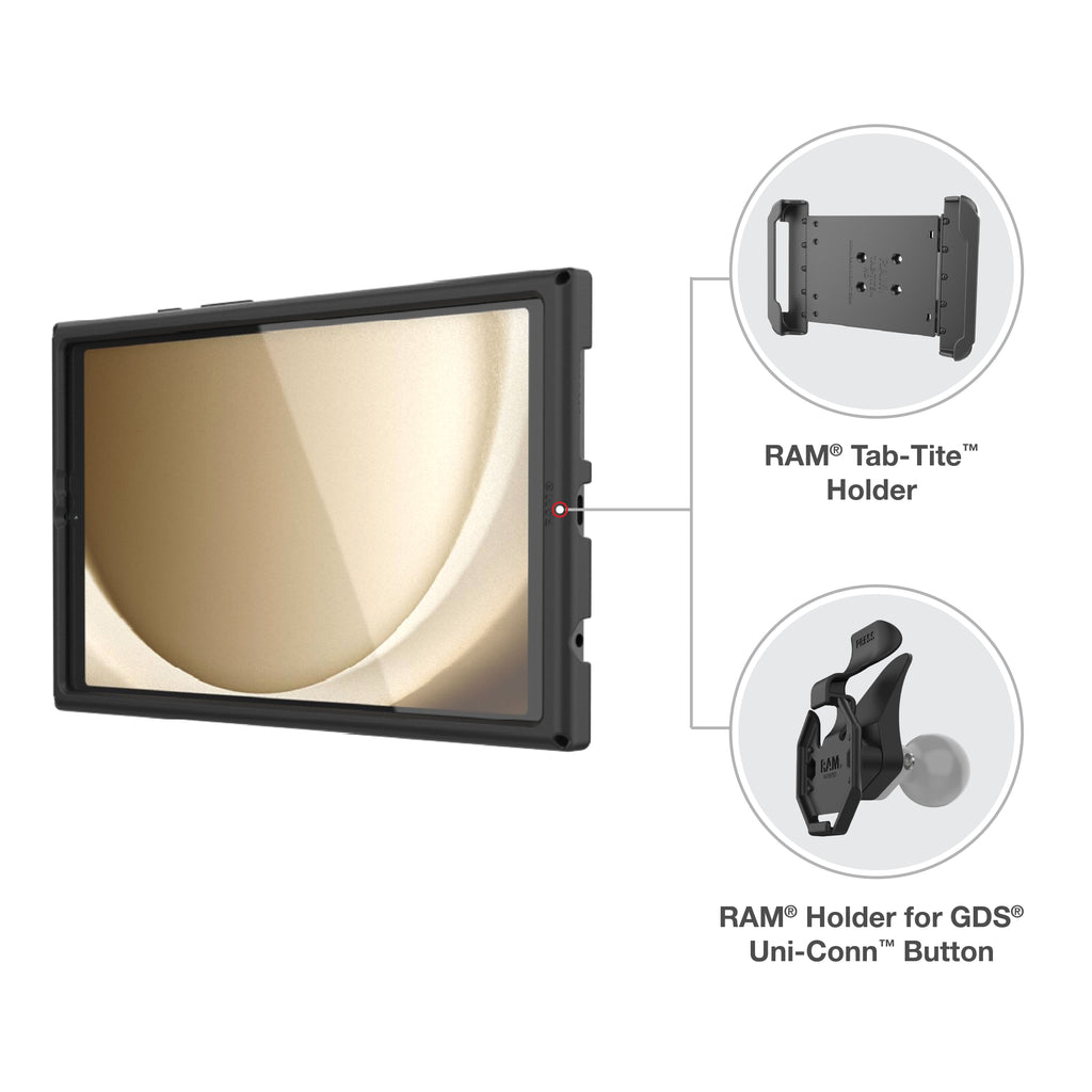 RAM Skin™ voor Samsung Tab A9 - RAM Mounts RAM-SKIN-SAM97 afbeelding 5