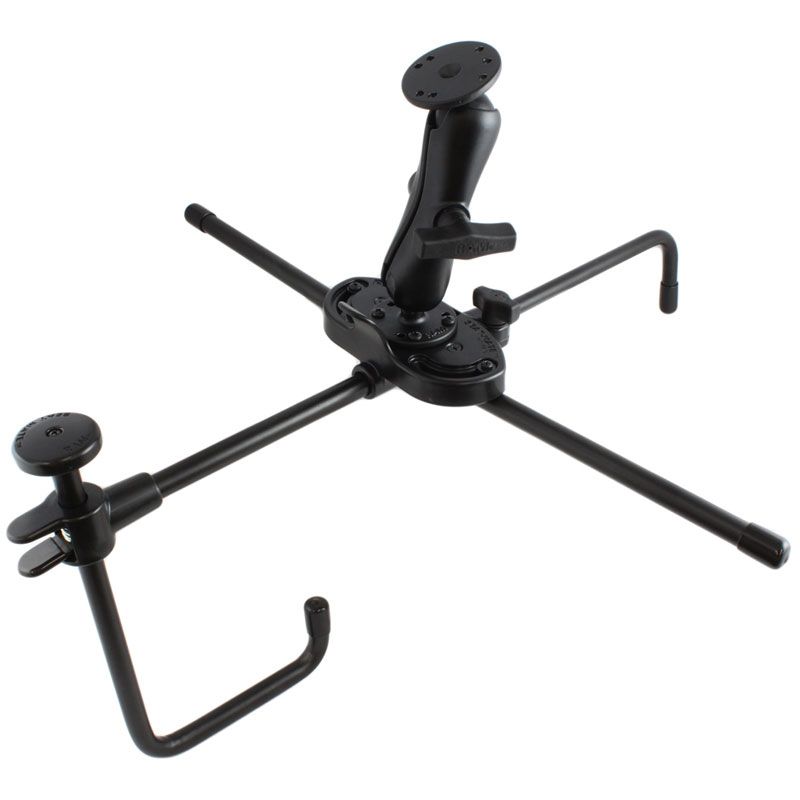 RAM Seat-Mate™ met dubbele balmontage en ronde plaat - RAM Mounts RAM-SM1-101 afbeelding 1