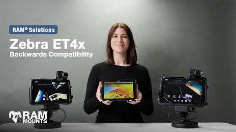 GDS® Dock met oplaadfunctie en dubbele USB voor Zebra & ET10,16 cm (4") X 25,40 cm (10") met IntelliSkin® - RAM Mounts RAM-GDS-DOCK-ZE21PD2U afbeelding 9