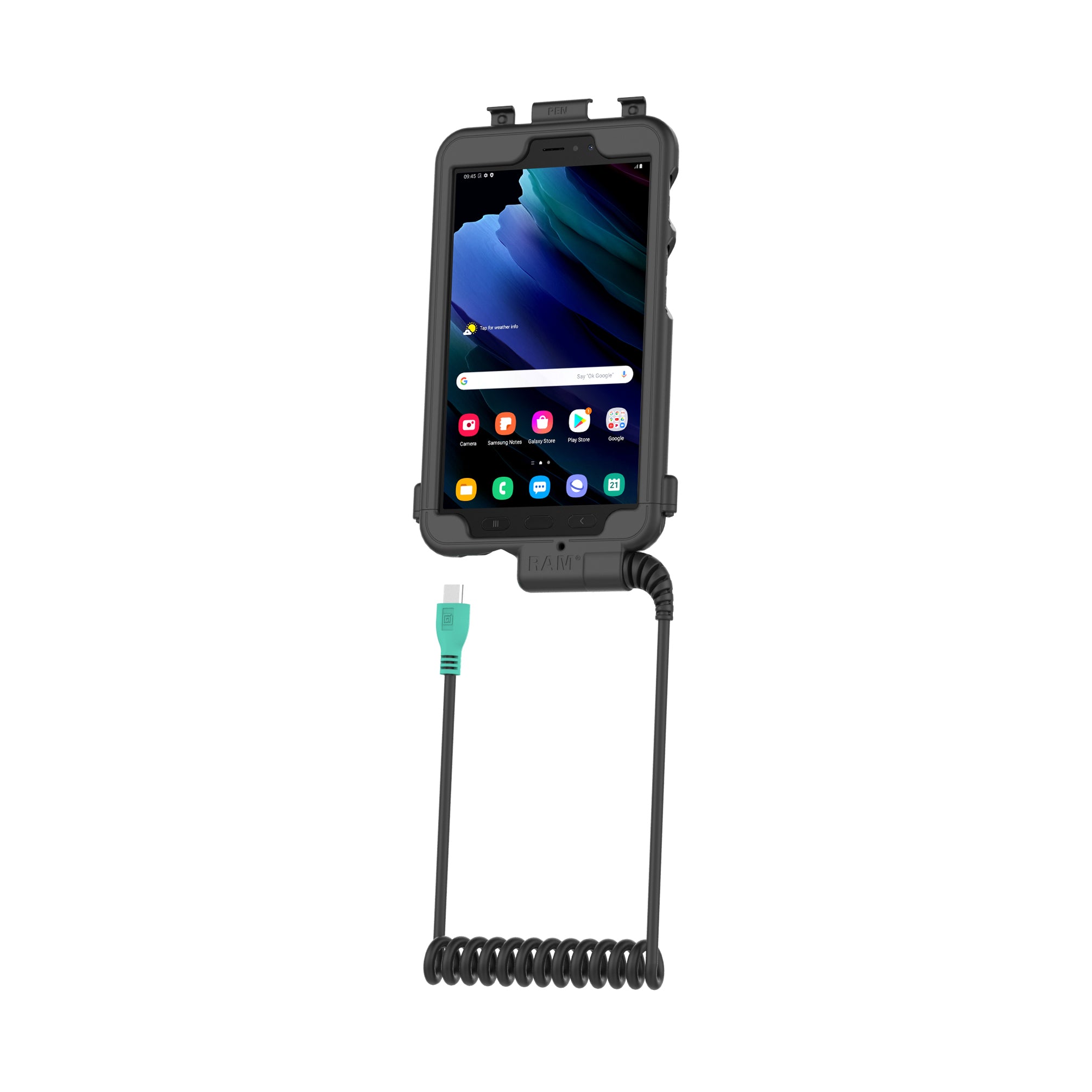 RAM tough case met USB type c voor Samsung tab ACTIVE5 3 - RAM Mounts RAM-TC-SAM29CU