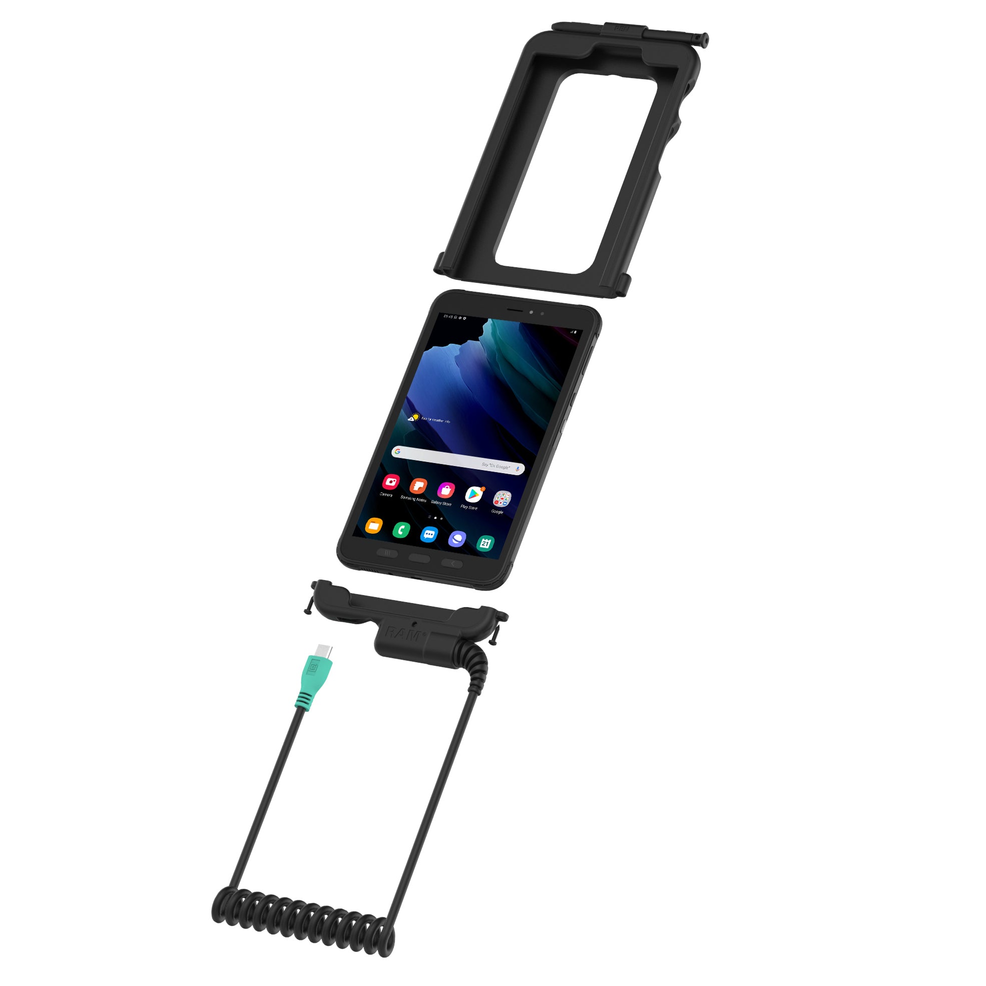 RAM Tough-Case™ met USB Type-C voor Samsung Tab Active5 & 3 - RAM Mounts RAM-TC-SAM29CU afbeelding 3