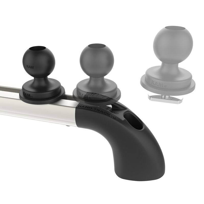 20,32 cm (8") RAM Hand-Track™ met een totale lengte van 35,56 cm (14") . - RAM Mounts RAM-TRACK-H8U afbeelding 4