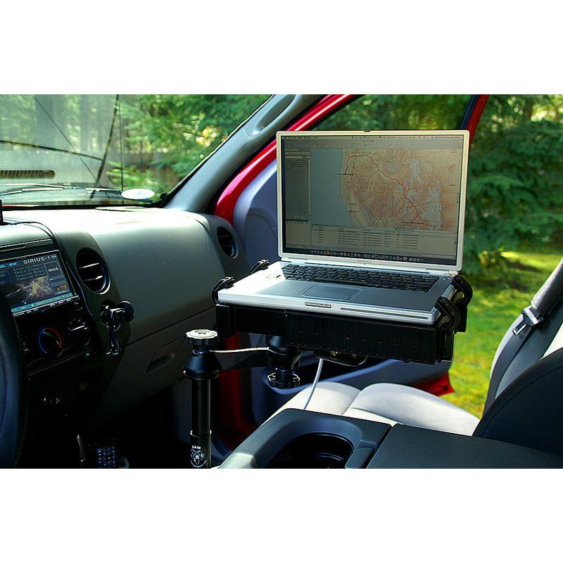 RAM No-Drill™ Laptophouder voor '04-14 Ford F-150 + meer - RAM Mounts RAM-VB-109-SW1 afbeelding 4