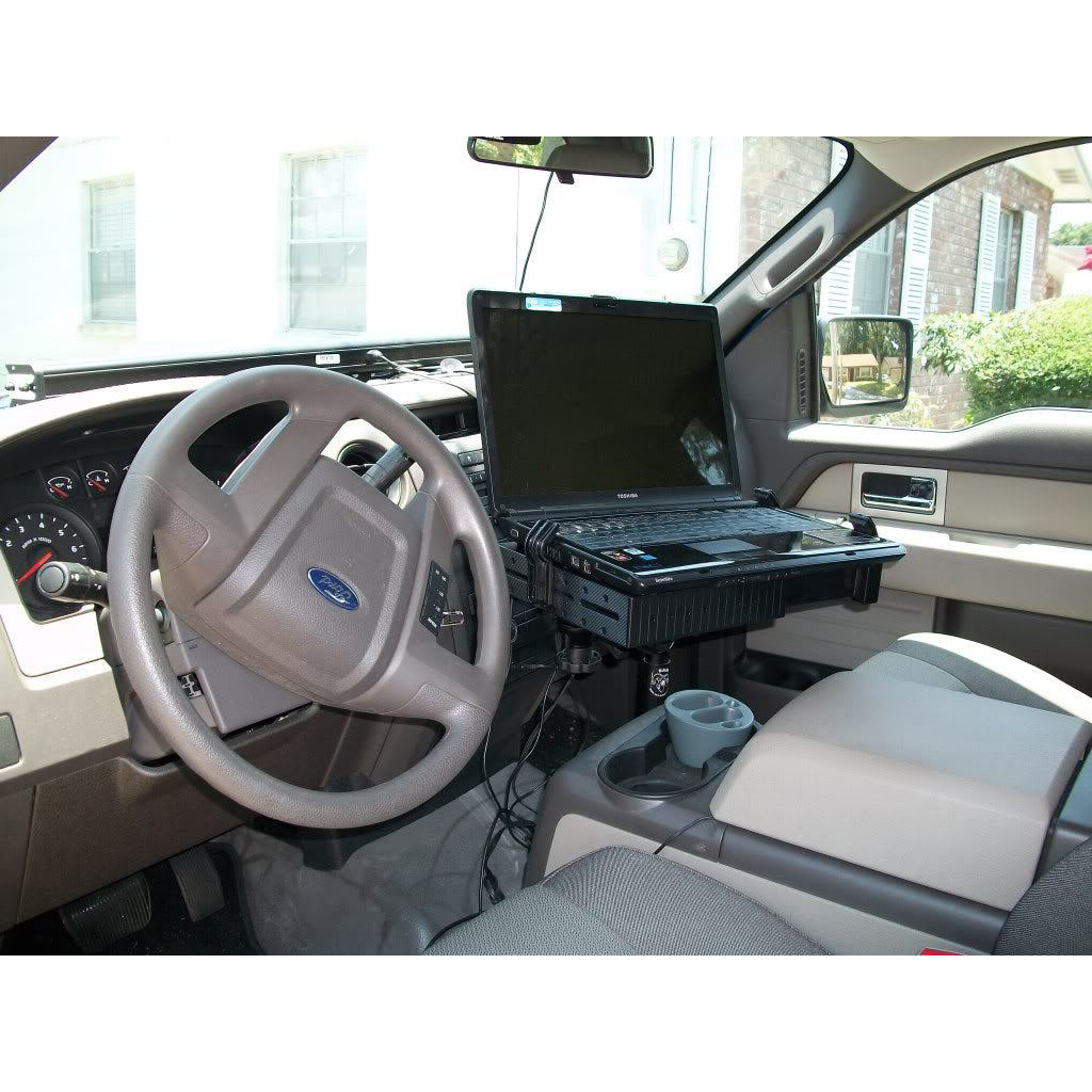 RAM No-Drill™ Laptophouder voor '04-14 Ford F-150 + meer - RAM Mounts RAM-VB-109-SW1 afbeelding 6