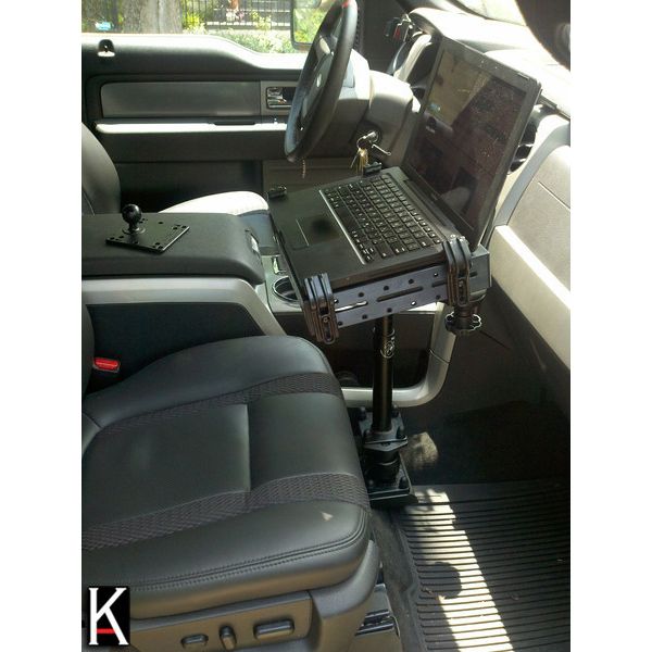 RAM Laptop Mount met Adjust-A-Pole™ voor '04-14 Ford F-150 + Meer - RAM Mounts RAM-VB-109A-SW1 afbeelding 5