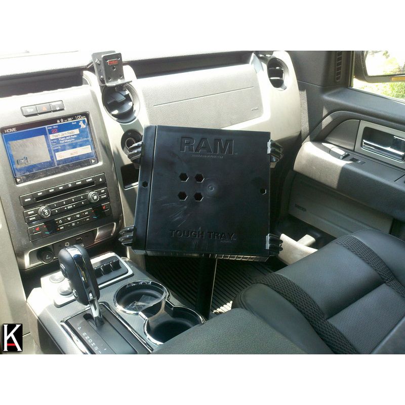 RAM Laptop Mount met Adjust-A-Pole™ voor '04-14 Ford F-150 + Meer - RAM Mounts RAM-VB-109A-SW1 afbeelding 6