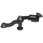 RAM 12 gebogen dubbele zwaaarm met swivel socket arm ronde plaat - RAM Mounts RAM-VB-110-6U