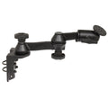 RAM verticale rail montage met 12 dubbele draaiarmen en ronde plaat - RAM Mounts RAM-VB-110V-1U