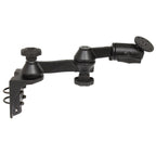 RAM verticale rail montage met 12 dubbele draaiarmen en ronde plaat - RAM Mounts RAM-VB-110V-1U