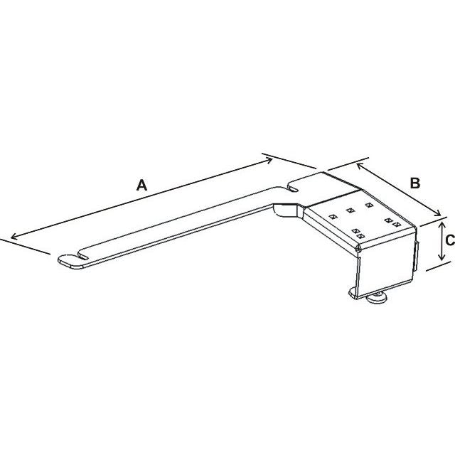 RAM No-Drill™ Voertuigbasis voor '00-05 Chevy Impala + Meer - RAM Mounts RAM-VB-111 afbeelding 2