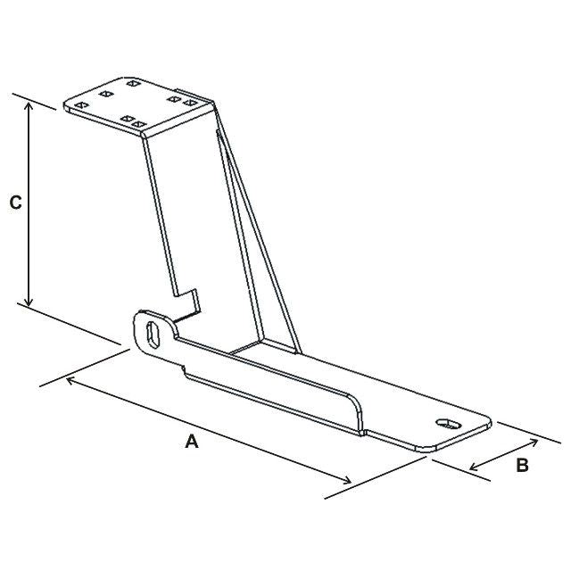RAM No-Drill™ Voertuig Basis voor '02-10 Ford Explorer + Meer - RAM Mounts RAM-VB-112 afbeelding 2