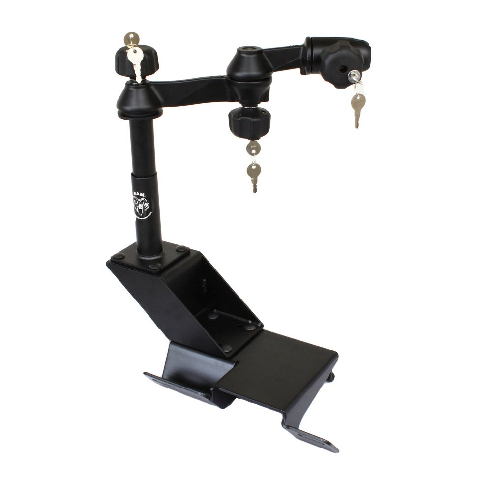 RAM No-Drill™ Vastzittende Laptophouder voor '94-12 Ford Ranger + Meer - RAM Mounts RAM-VB-113-DAT1 afbeelding 1