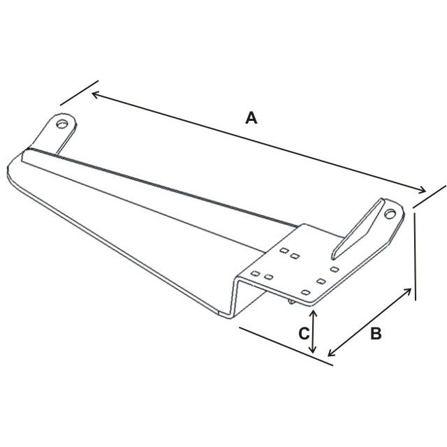 RAM No-Drill™ Voertuigbasis voor '04-15 Nissan Titan + Meer - RAM Mounts RAM-VB-134 afbeelding 2