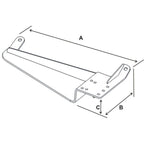 RAM No-Drill™ Voertuigbasis voor '04-15 Nissan Titan + Meer - RAM Mounts RAM-VB-134 afbeelding 2