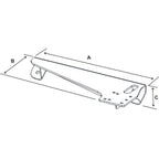 RAM No-Drill™ Laptop Base voor '01-12 Ford Escape + Meer - RAM Mounts RAM-VB-152 afbeelding 2